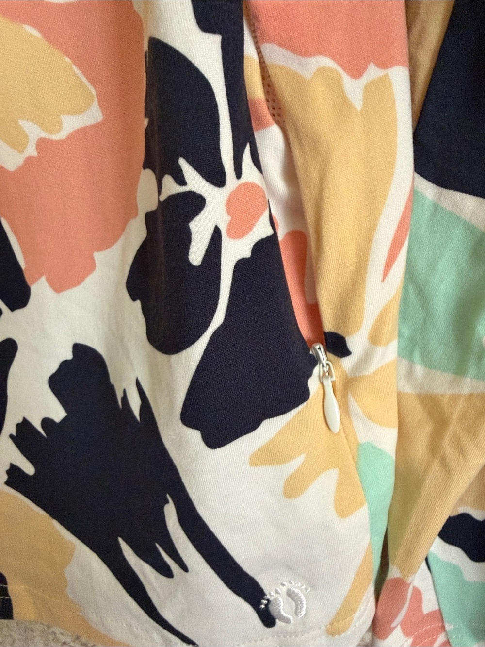 Hang Ten Sun Protection Floral-Print Long Sleeve Tee NWOT - Picture 3 of 5